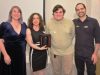 Magellan TV’s Chelsea Lauzun (far right) and Gabe Solomon (far left) are featured with Transition & Work-Based Learning Coordinator Kelly Corvino and CAREERS client Andrew Spears.  Magellan TV was honored with an Outstanding Program Support Award