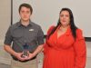 CAREERS Client Joshua Davies received a Rock Star Award and is featured with his Employment Specialist Violet Nikac