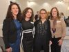 Featured left to right Rebecca Appleyard, Carmel Program Coordinator, Kelly Corvino, Transition & Work-Based Learning Coordinator, client Kate Warren who received the evening’s Shining Star Award and Kate’s mother and Advisory Board Member Karen Warren.